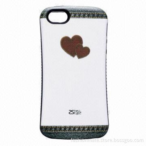 Phone case for iPhone 4/4S/5/5C/5S, with 3D UV printing